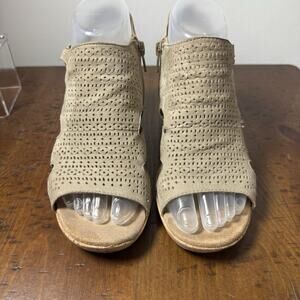 Rockport Cobb Hill Women's Janna Sandals CH1881 Beige 7.5